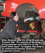 Brian Madeley, owner of Madeley Automotive Diagnostic Services in Kingston